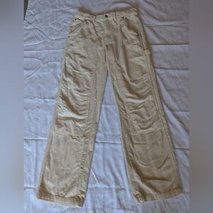 BGD Cream Corduroy Carpenter Pants